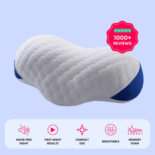 Air Layer Traction Anti-Snoring Pillow