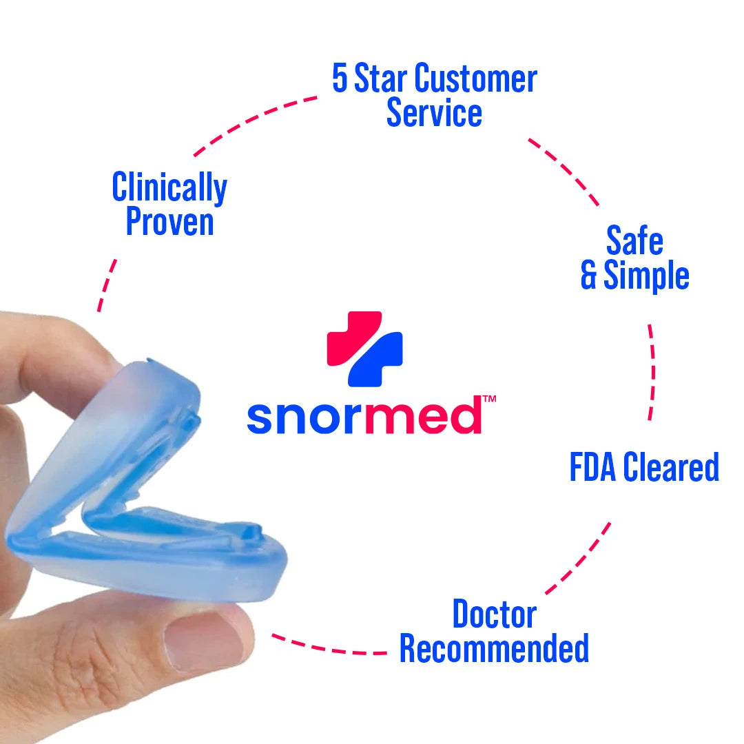 SnorMed™ Embout buccal anti-ronflement